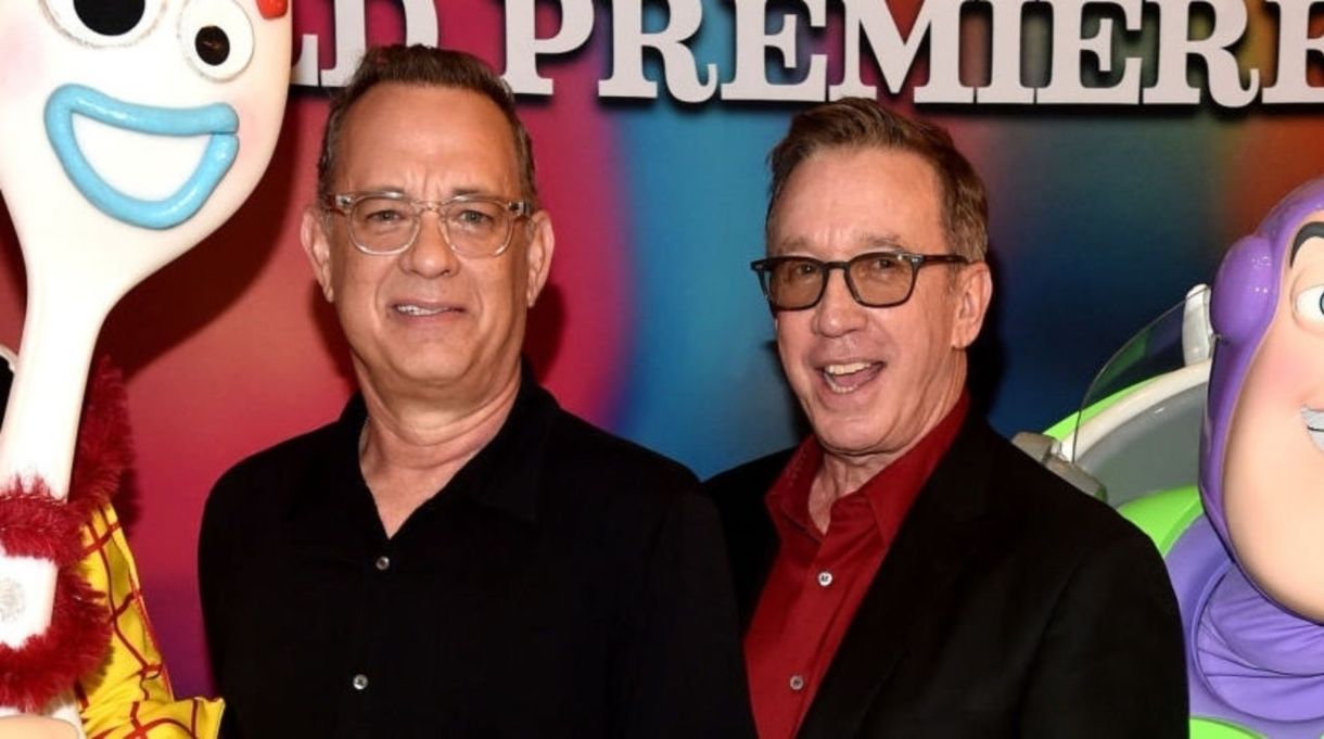 Tim Allen knackt 'Toy Story'-Witz inmitten der Diagnose von Tom Hanks und Rita Wilson Coronavirus
