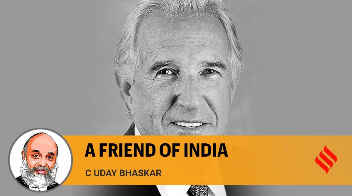 C. Uday Bhaskar píše: Vzpomínka na Stanleyho Weisse, indického přítele v USA